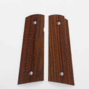 1911 Full Size Checkered Cocobolo Magwell