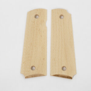 1911 Full Size Checkered Hard Maple Bevel