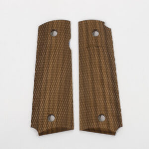 1911 Full Size Checkered Walnut Bevel