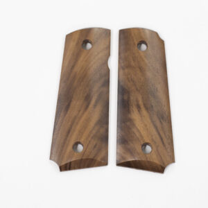 1911 Officer Smooth Figured Walnut Bevel Ambi